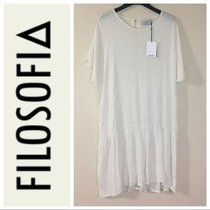 NWT Filosofia Designer Casual Romper Shorts Made In USA W/ Pockets L/XL